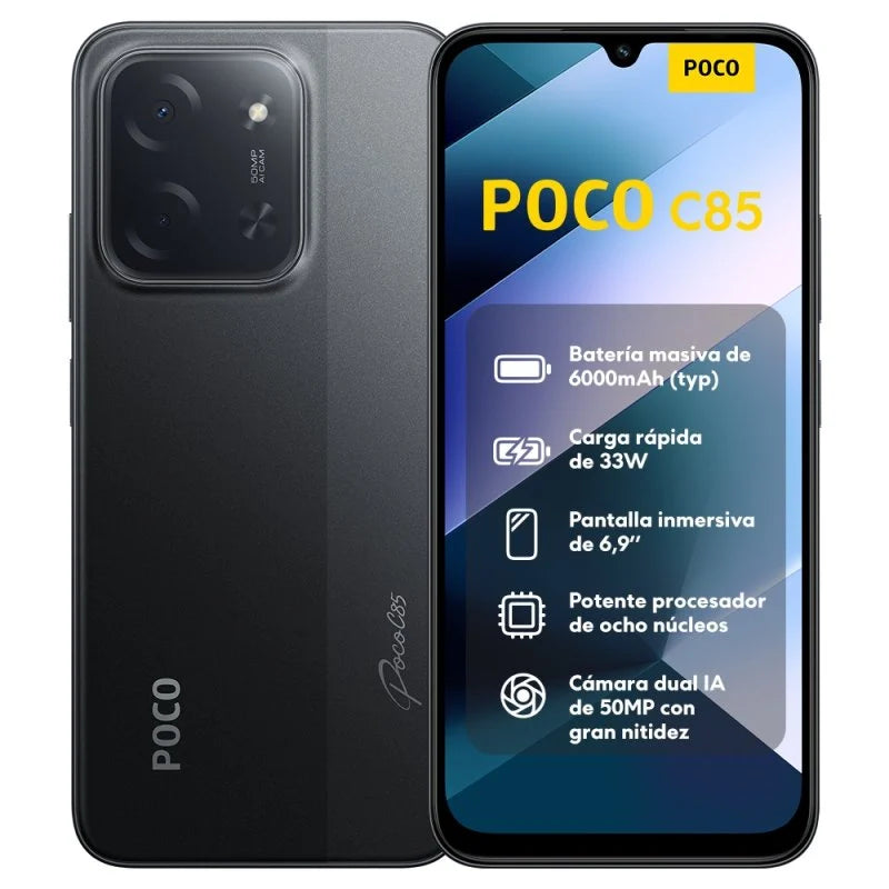 Poco C85 8+256GB Negro