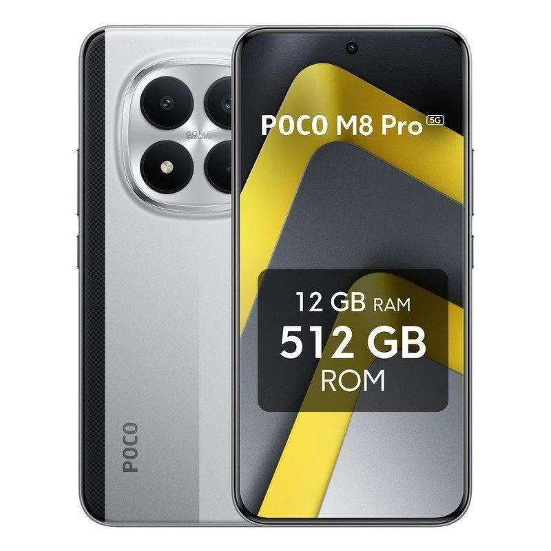 POCO M8 PRO 12+512G 5G SILVER